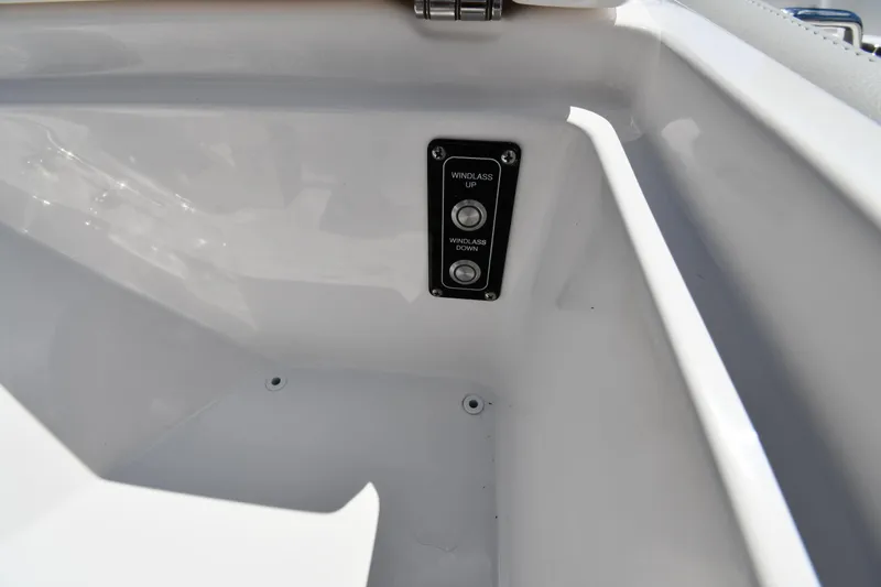 Slide: The Image of Windlass control panel on 2022 Sea Fox 268 Commander boat. - 8