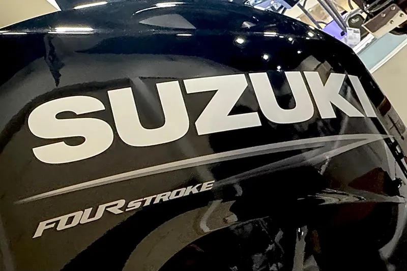Slide: The Image of Suzuki Four Stroke engine on 2026 Sea Pro 202 Center Console boat. - 5