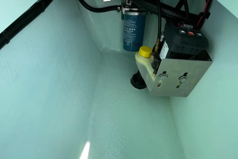 Slide: The Image of 2026 Chittum Skiffs Islamorada 18 interior detail, showcasing sleek design and craftsmanship. - 28