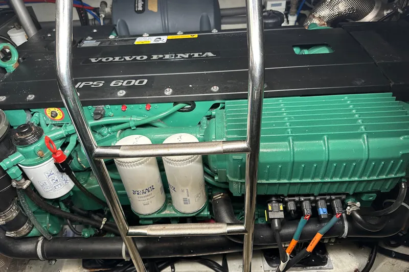 Slide: The Image of Volvo Penta IPS 600 engine in 2017 Bavaria Virtess 420 Fly yacht. - 41