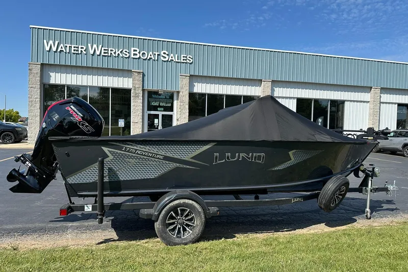 Slide: The Image of 2026 Lund 1775 Adventure Sport boat at Water Werks Boat Sales dealership. - 25
