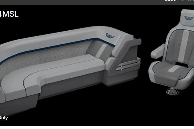 The Image of 2026 Bennington 24 MSL pontoon boat displayed at Sun Country Inland showroom. - 2