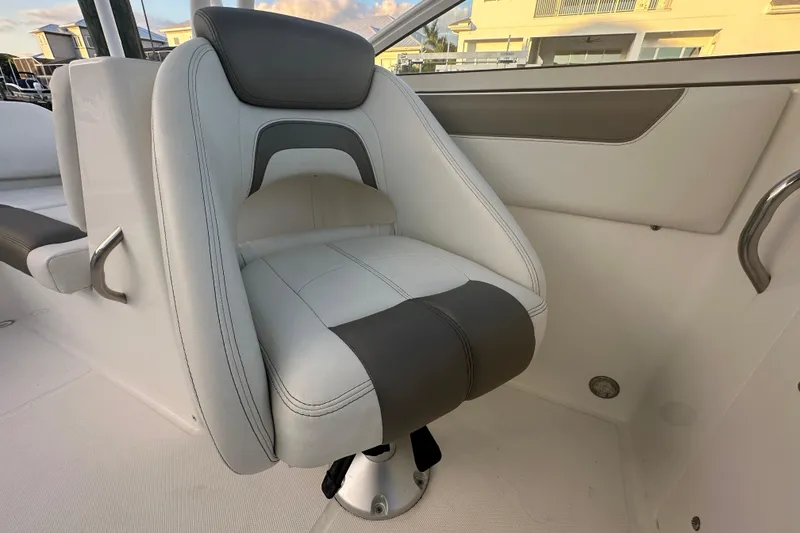 Slide: The Image of 2021 World Cat 230 SD boat seat with modern design and comfortable upholstery. - 57