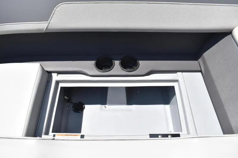 Slide: The Image of 2026 Lowe LS 170 boat interior with sleek, modern seating design. - 16