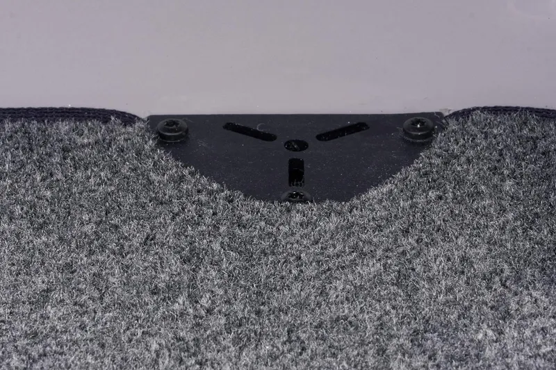 Slide: The Image of Gray carpeted surface with mounting bracket, Skeeter ZXR20 SE 2026 model. - 39