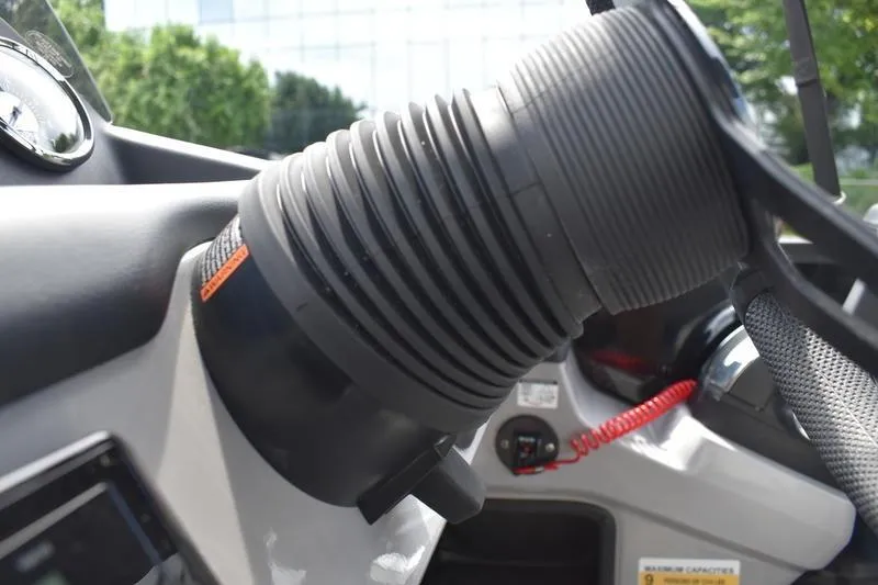 Slide: The Image of Dashboard of 2026 Lowe LS 190 boat with GPS speedometer and gauges. - 37