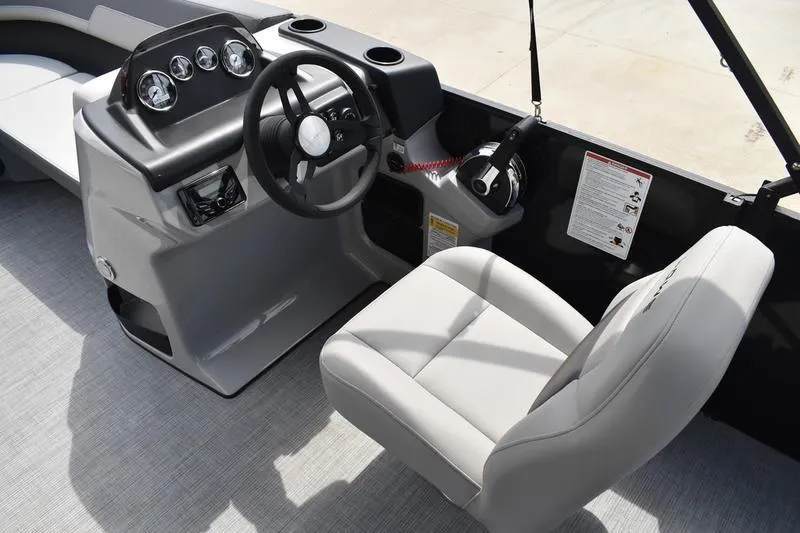 Slide: The Image of Luxurious seating in 2026 Lowe LS 190 boat, featuring modern design and comfort. - 42
