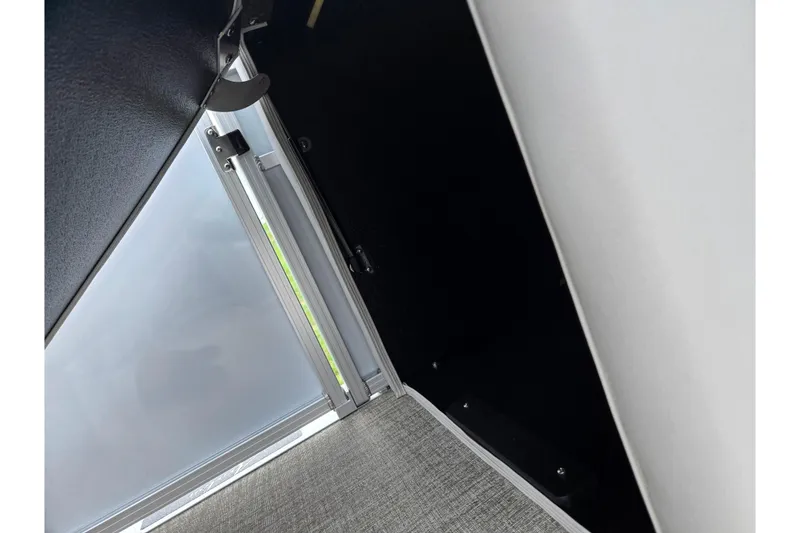 Slide: The Image of 2024 Avalon LSZ Cruise Bench interior storage compartment with sleek design and durable materials. - 21