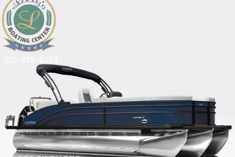 The Image of 2026 Harris Cruiser 230 Heritage Edition pontoon boat at Lacey's Boating Center. - 2
