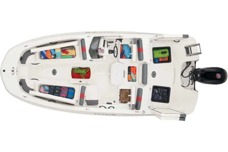 Slide: The Image of Mercury 115 outboard motor on 2026 Tahoe T18 boat. - 4