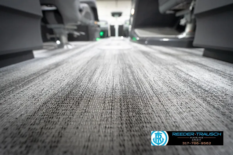 Slide: The Image of 2026 Bennington 24 MFB interior flooring with modern design and texture. - 98