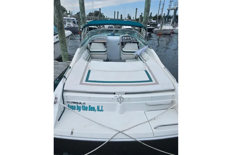 Slide: The Image of 1998 Formula 252 SS boat docked in Avon by the Sea, NJ marina. - 9