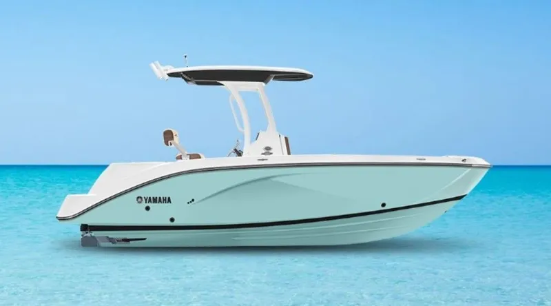 Slide: The Image of Yamaha 222 FSH SPORT E - SEAFOAM GREEN 2026 - 0