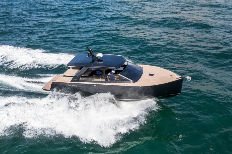 Slide: The Image of Luxury Colnago C38 OPEN yacht cruising on open water, 2025 model. - 33