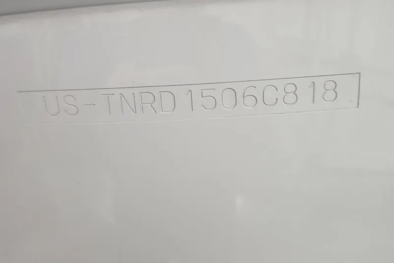 Slide: The Image of Hull identification number on 2018 Formula 310 Sun Sport boat. - 34