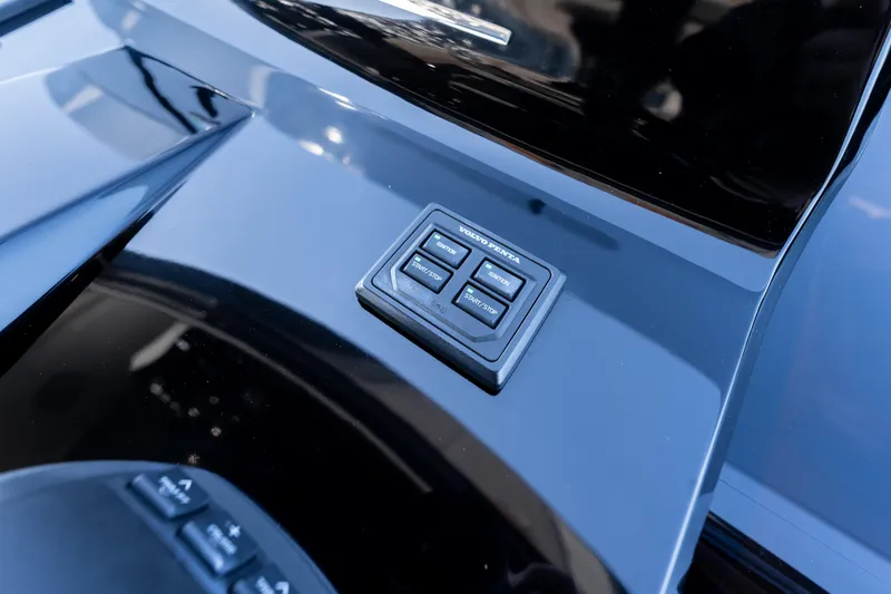 Slide: The Image of Control panel on 2025 Solaris Power 44 Open yacht dashboard. - 60