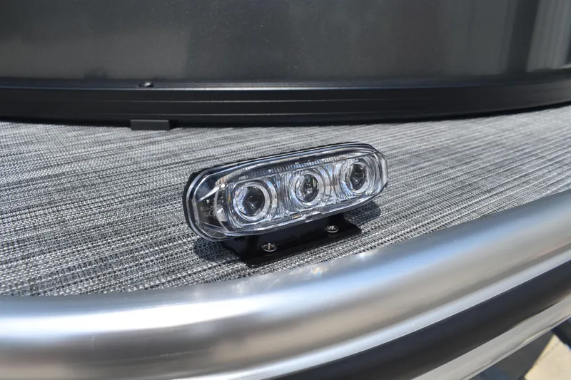 Slide: The Image of Close-up of LED light on 2026 Lowe SF 212 WT Sport Fish boat. - 13