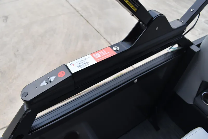 Slide: The Image of 2026 Lowe SF 212 WT Sport Fish boat with SureShade 1000 Series power shade mechanism. - 41