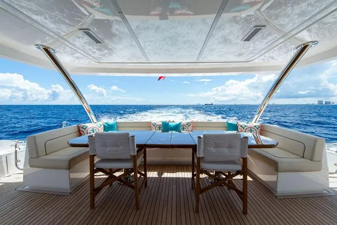 Slide: The Image of Aft Deck Seating - 67