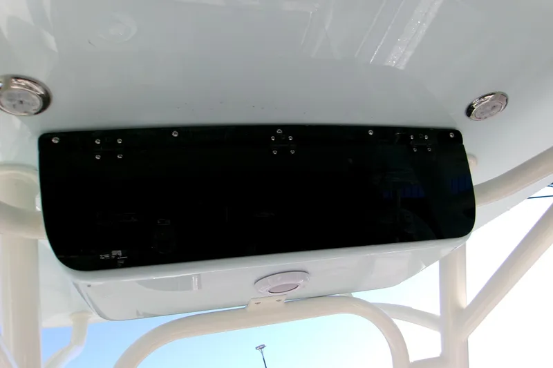 Slide: The Image of 2026 Key West 239 FS boat console with sleek design and modern features. - 6