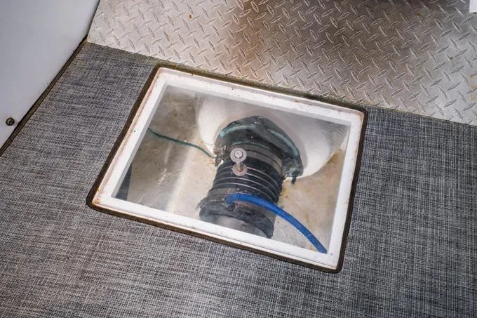 Slide: The Image of Clear Shaft Inspection Port - 100