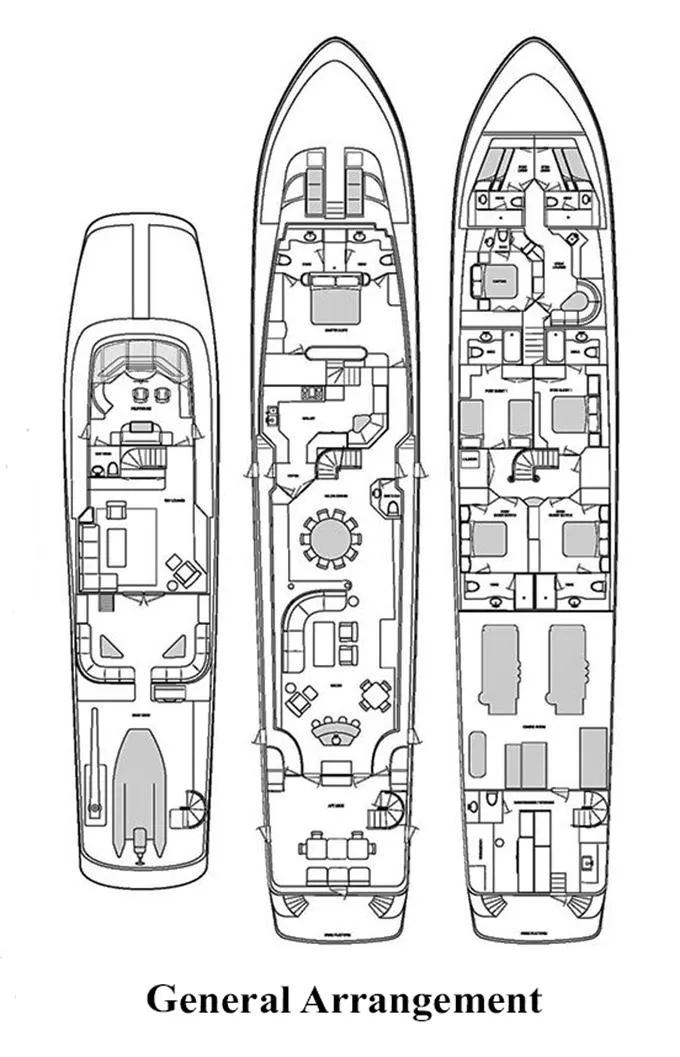 Slide: The Image of Hatteras 130 Motor Yacht 1995 - 116