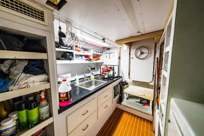 Slide: The Image of Lazarette Looking Aft - 103