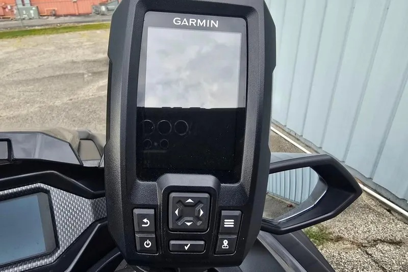 Slide: The Image of Garmin display on 2020 Yamaha WaveRunner, showcasing navigation controls. - 5