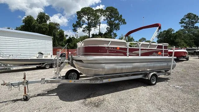 Slide: The Image of Sun Tracker Party Barge 20 DLX 2014 - 20