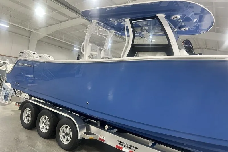 Slide: The Image of Interior storage compartments of 2026 Sportsman Heritage 321 Center Console boat. - 7