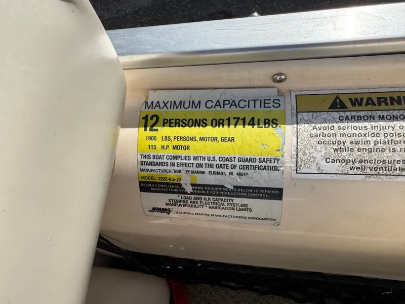 Slide: The Image of Sweetwater 2222 DF Pontoon 2004 - 66