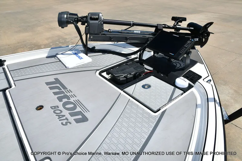 Slide: The Image of Triton 20XP Patriot Traction Mat Interior 2023 - 33