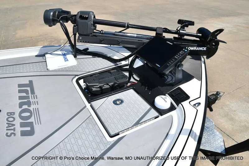 Slide: The Image of Triton 20XP Patriot Traction Mat Interior 2023 - 5