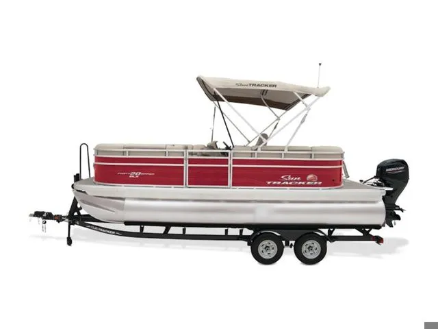 Slide: The Image of Sun Tracker Party Barge 20 DLX 2024 - 13