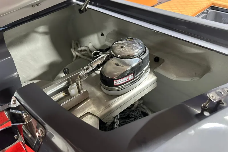 Slide: The Image of Anchor winch system in 2025 Zar Formenti 59 SL/Limited boat, showcasing modern marine technology. - 11