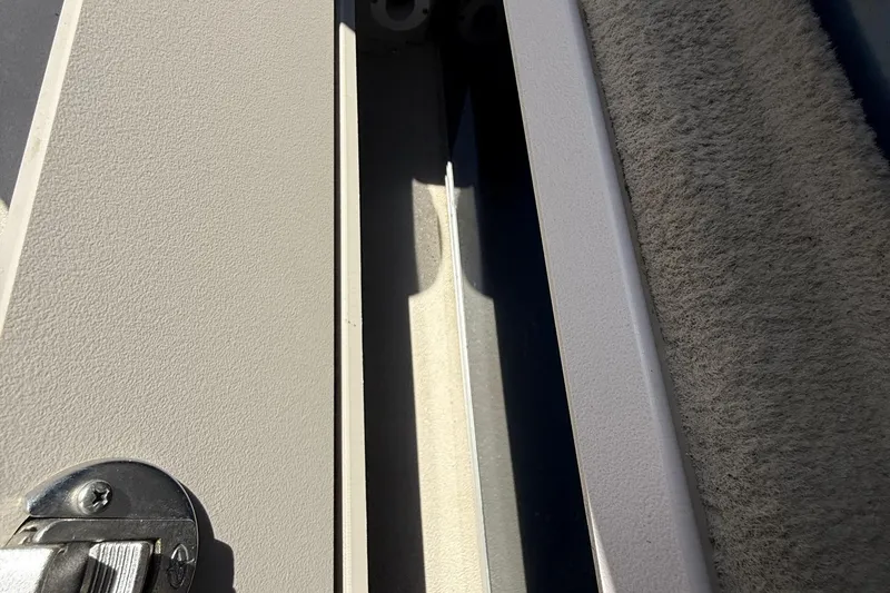 Slide: The Image of Close-up of 2016 Sylvan Mirage Fish 8520 4-PT boat interior detail. - 25