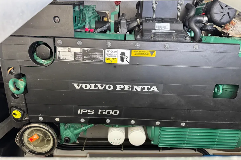 Slide: The Image of Volvo Penta IPS 600 engine in 2018 Beneteau Gran Turismo 46 yacht. - 56