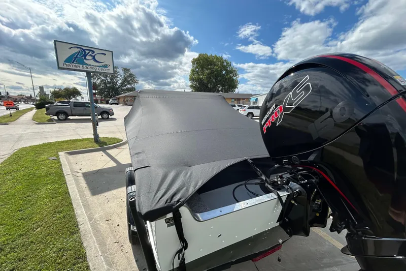 Slide: The Image of 2026 Lund 2075 Alaskan Sport boat with Mercury Pro XS engine at Premier Boating Center. - 4