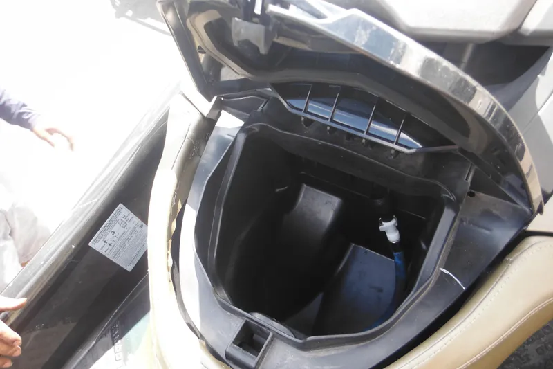 Slide: The Image of Open storage compartment of 2016 Sea-Doo GTX Limited 300 watercraft. - 18