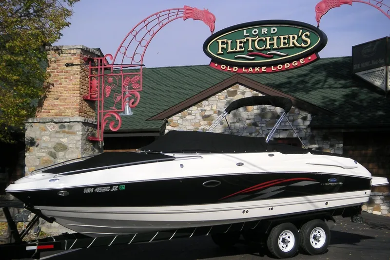 The Image of 2005 Chaparral 260 SSi boat on trailer at Lord Fletcher's Old Lake Lodge. - 0
