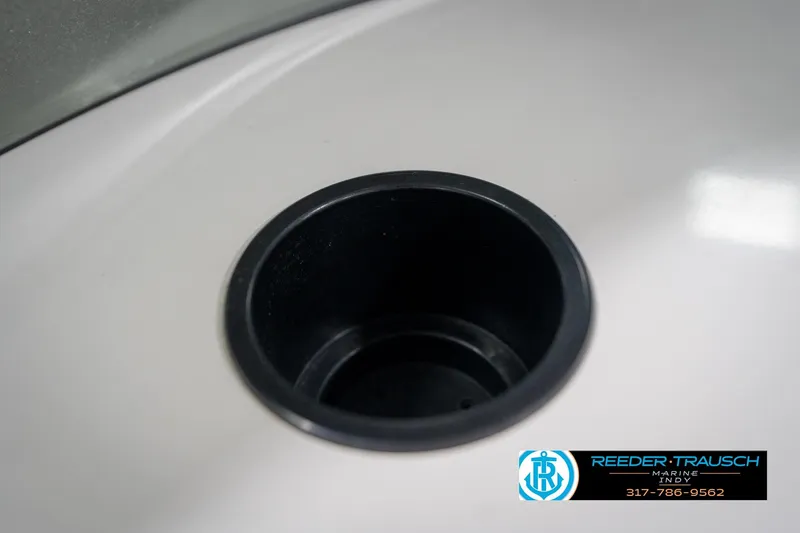 Slide: The Image of 1997 Moomba Boomerang boat vent with black grille and screws. - 35