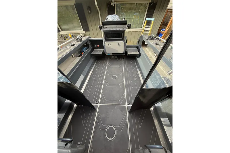 Slide: The Image of 2024 Stabicraft 2050 Supercab interior with sleek, modern design and spacious layout. - 8