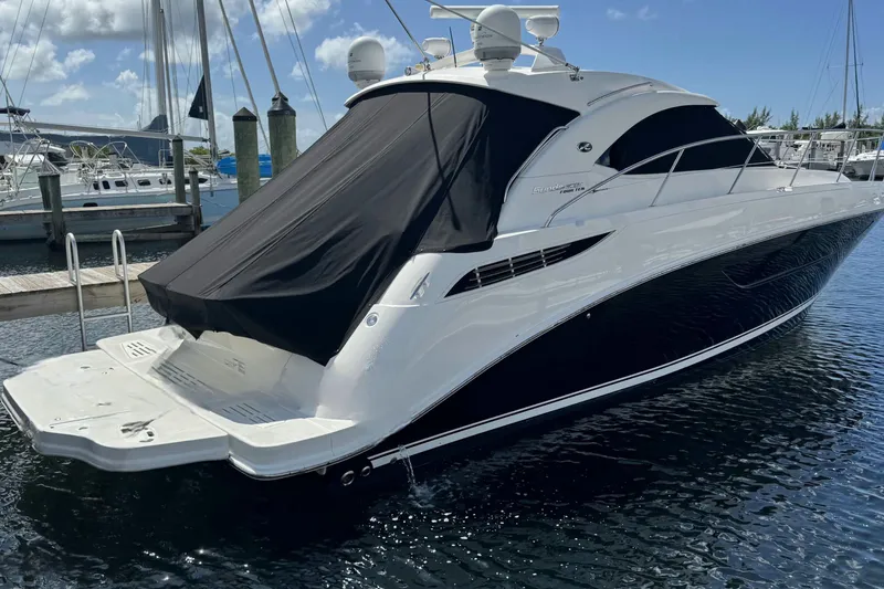 Slide: The Image of 2013 Sea Ray 410 Sundancer - 1