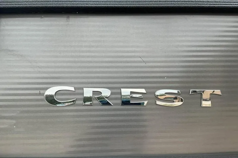 Slide: The Image of 2023 Crest Classic LX 220 logo on a textured surface. - 5