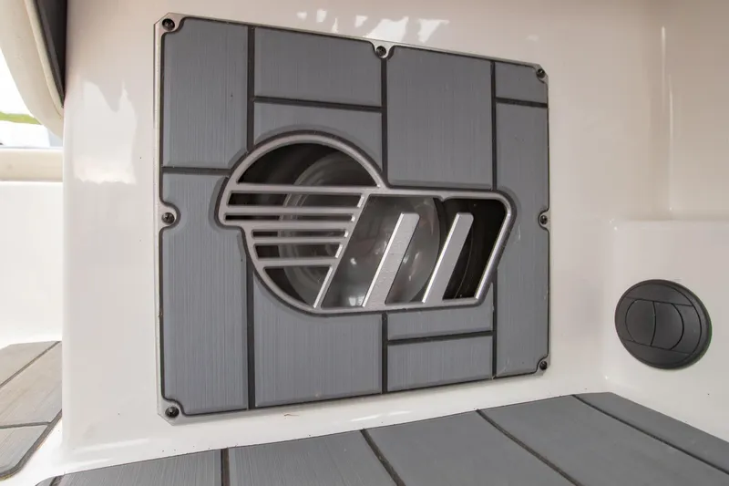 Slide: The Image of 2021 Malibu Wakesetter 23 MXZ boat detail, featuring sleek design and modern components. - 20