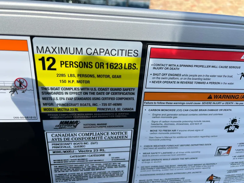 Slide: The Image of Princecraft Vectra 23 RL 2026 - 12