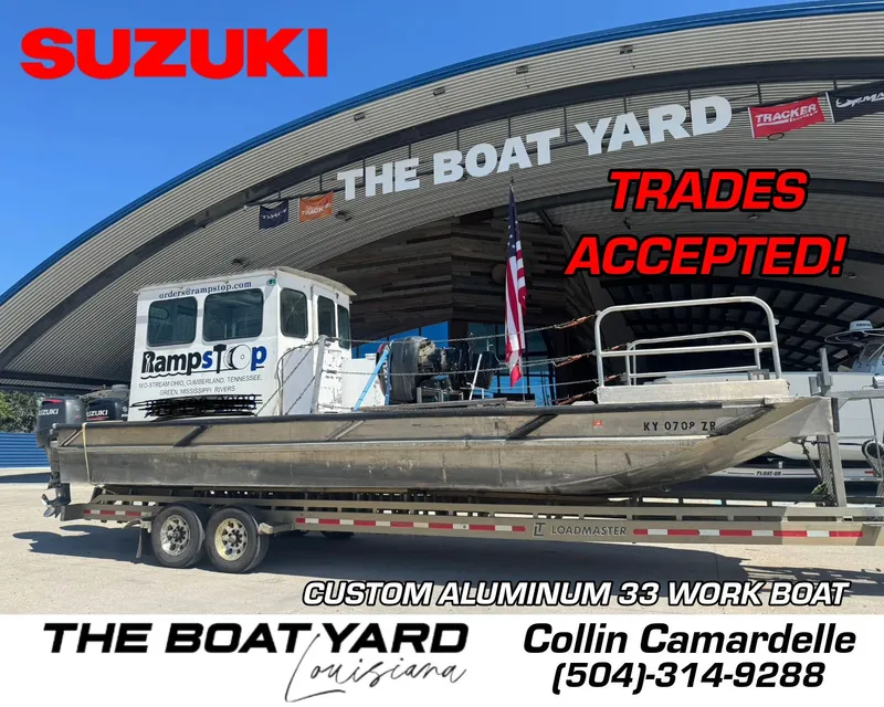 The Image of Custom Aluminum 33 Work Boat 2010 - 1