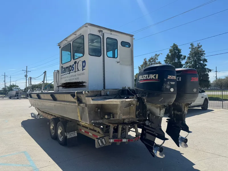 Slide: The Image of Custom Aluminum 33 Work Boat 2010 - 11