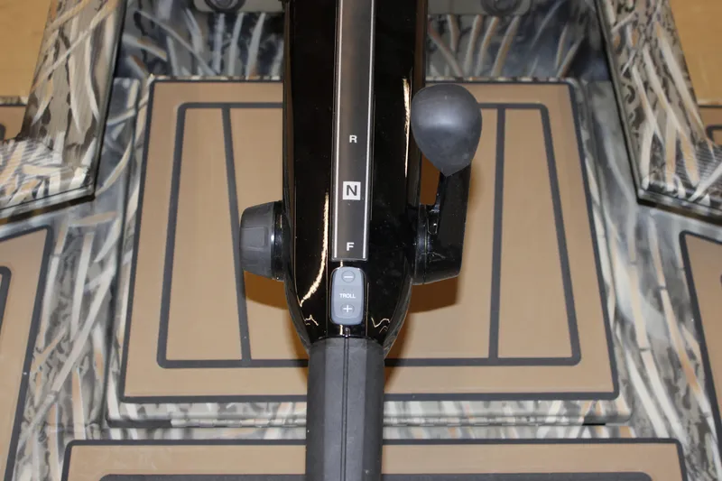 Slide: The Image of Control panel of 2026 Tracker Grizzly 1650 T Prairie Wings Edition boat. - 10