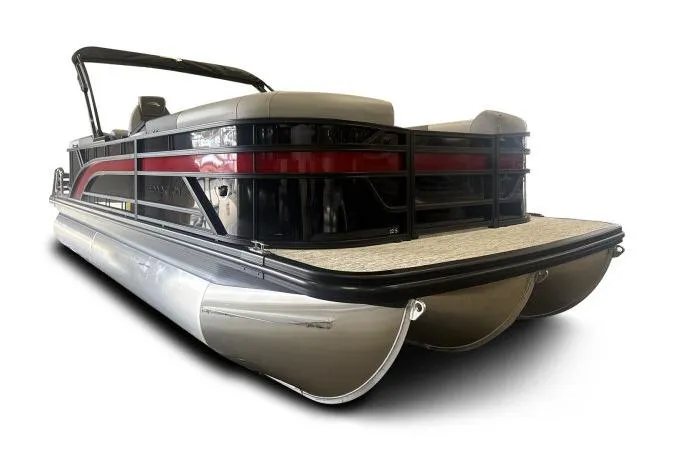 The Image of 2026 Bennington 22 SSR pontoon boat with sleek design and modern features. - 1
